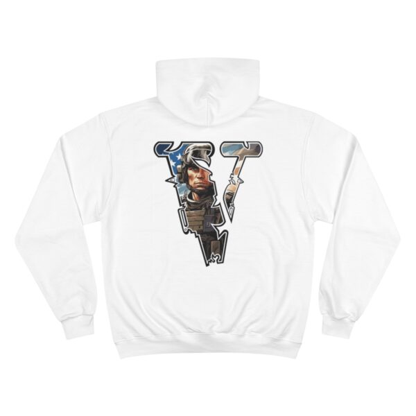 Patriot Hoodie White - Image 2