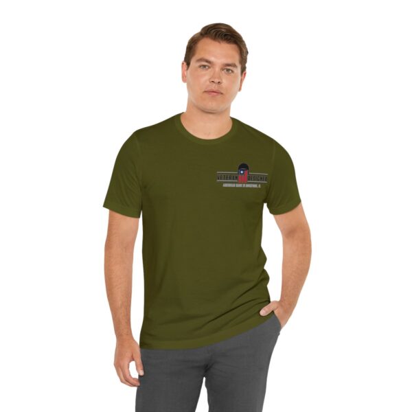 "Thinking of the Rear" with veteran logo (dark shirt) - Image 18