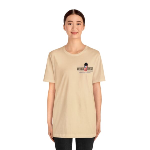 Thinking of the Rear with veteran logo (light shirt) - Image 3