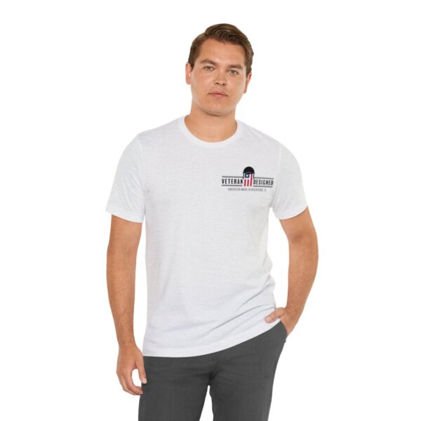 Thinking of the Rear with veteran logo (light shirt) - Image 30