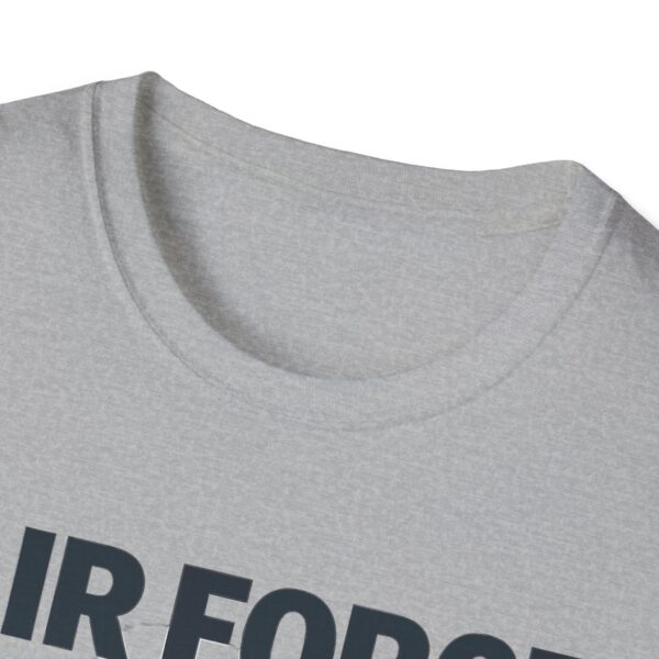 air force mom unisex softstyle t shirt | gift for military families, mother's day tee, patriot apparel, casual wear, veteran's day