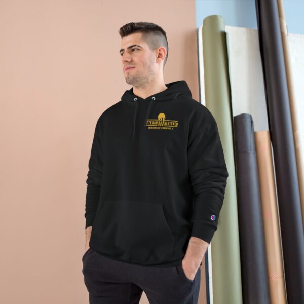 neon scorpion graphic hoodie