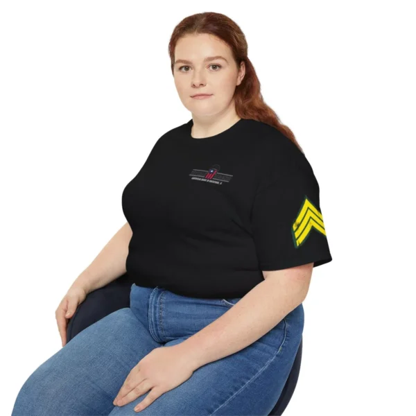 army sergeant tattered rank / subdued flag /pocket logo