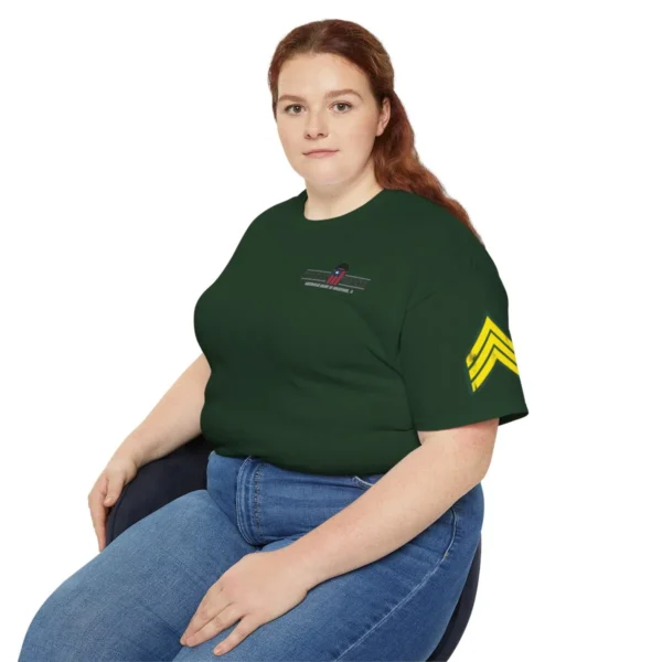 army sergeant tattered rank / subdued flag /pocket logo