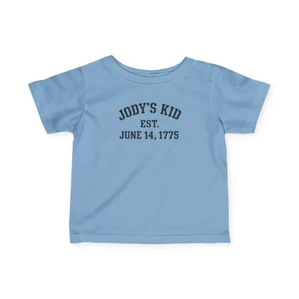 jodys kid humor military kids tshirt close baby shirt name 9565134220898011645 2048