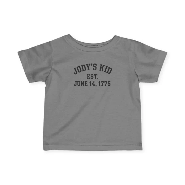 jodys kid humor military kids tshirt toddler shirt black print front 7314701268071831046 2048