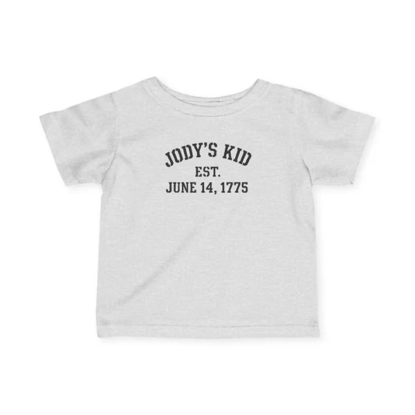 jodys kid humor military kids tshirt toddler shirt black white image boy name 8060240079385668948 2048