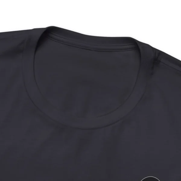 "thinking of the rear" with veteran logo (dark shirt)