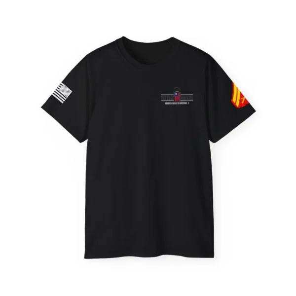 usmc corporal tattered rank / subdued flag /pocket logo