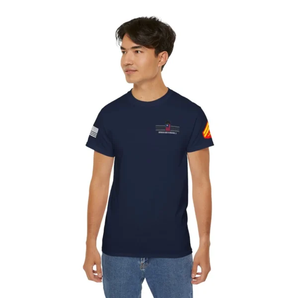 usmc corporal tattered rank / subdued flag /pocket logo