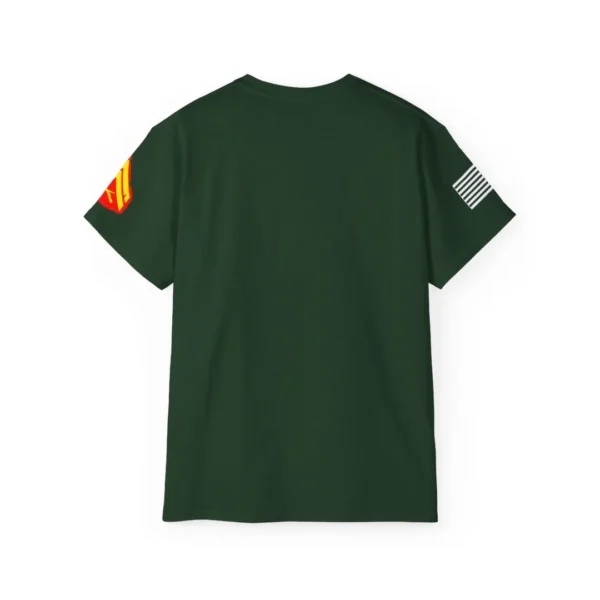 usmc corporal tattered rank / subdued flag /pocket logo