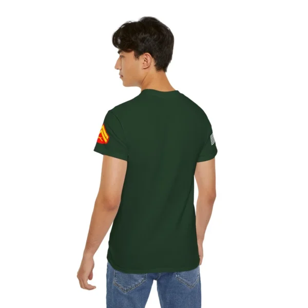 usmc corporal tattered rank / subdued flag /pocket logo