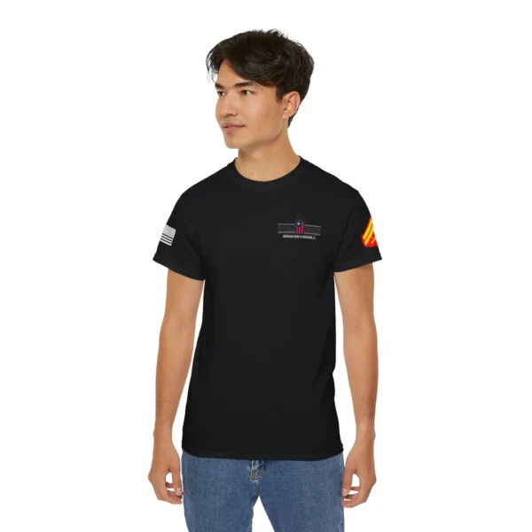 usmc corporal tattered rank / subdued flag /pocket logo