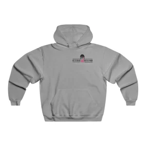 veteran pride hooded sweatshirt, military appreciation gift, support our troops apparel, comfy casual wear, patriotic clothing